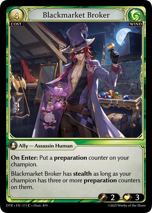[DTR] Blackmarket Broker — 171