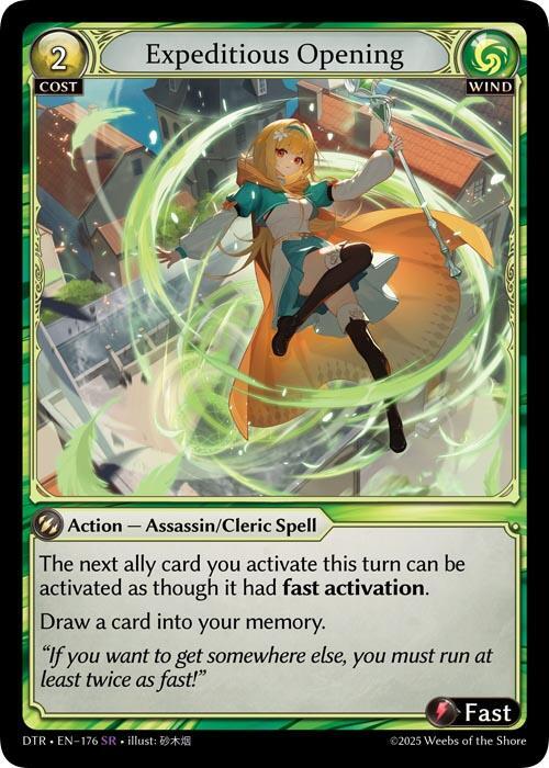 [DTR] Expeditious Opening — 176
