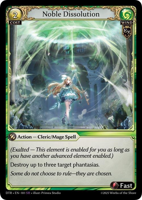 [DTR] Noble Dissolution — 181