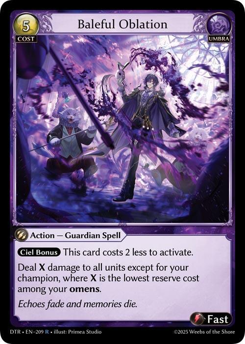 [DTR] Baleful Oblation — 209