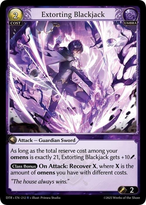 [DTR] Extorting Blackjack — 212