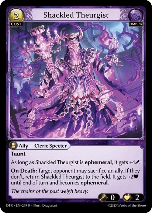 [DTR] Shackled Theurgist — 219