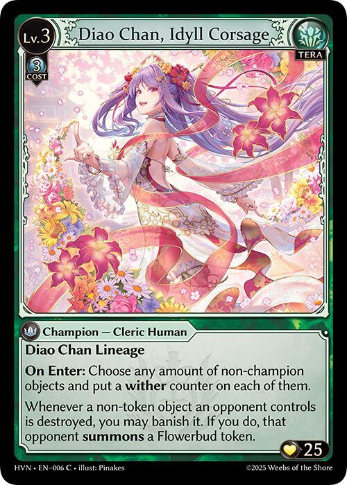 [HVN] Diao Chan, Idyll Corsage — 006