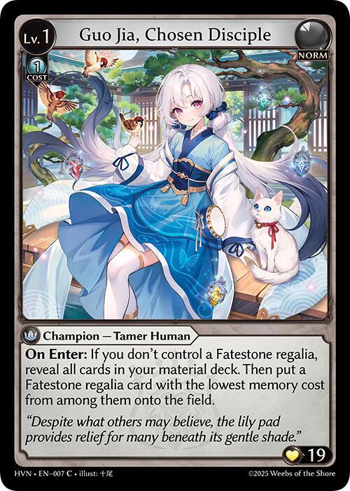 [HVN] Guo Jia, Chosen Disciple — 007