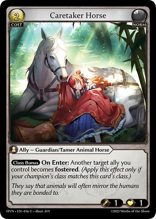 [HVN] Caretaker Horse — 036