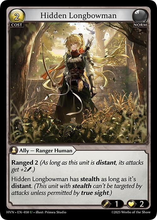 [HVN] Hidden Longbowman — 050