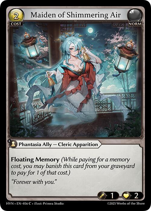 [HVN] Maiden of Shimmering Air — 056
