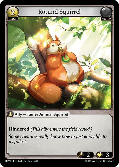 [HVN] Rotund Squirrel — 061