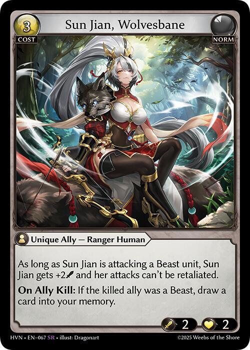 [HVN] Sun Jian, Wolvesbane — 067