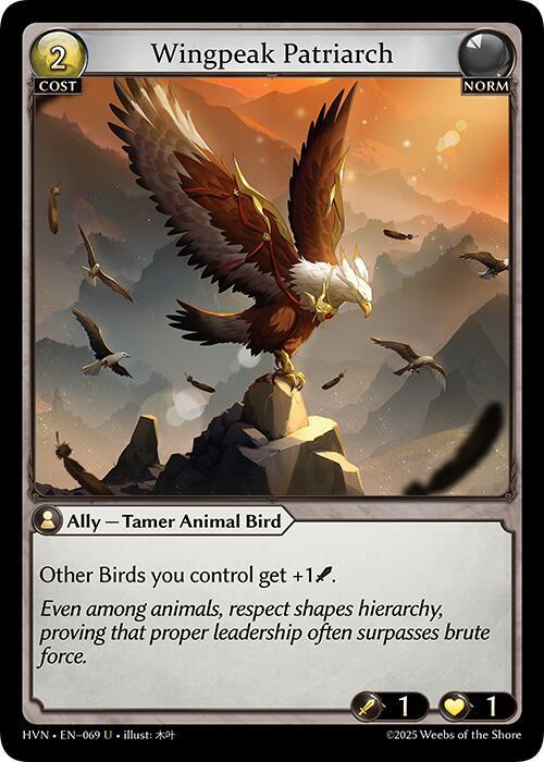 [HVN] Wingpeak Patriarch — 069