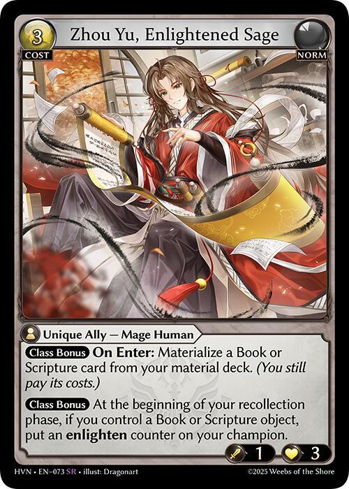 [HVN] Zhou Yu, Enlightened Sage — 073
