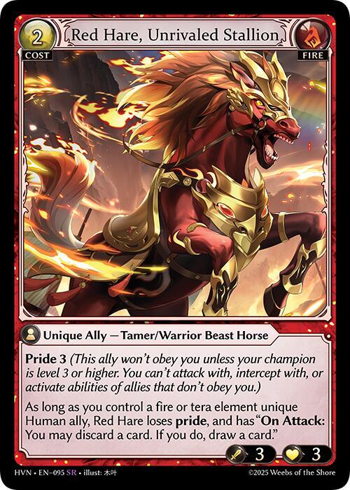 [HVN] Red Hare, Unrivaled Stallion — 095