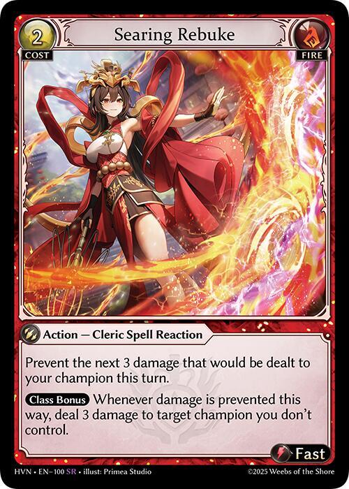 [HVN] Searing Rebuke — 100