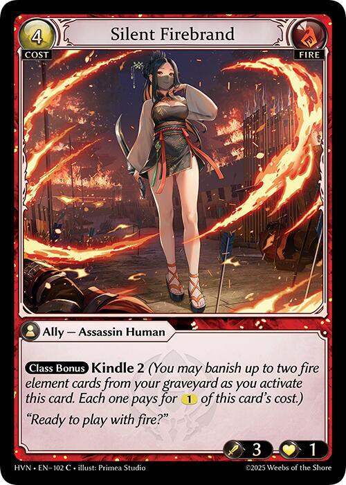 [HVN] Silent Firebrand — 102