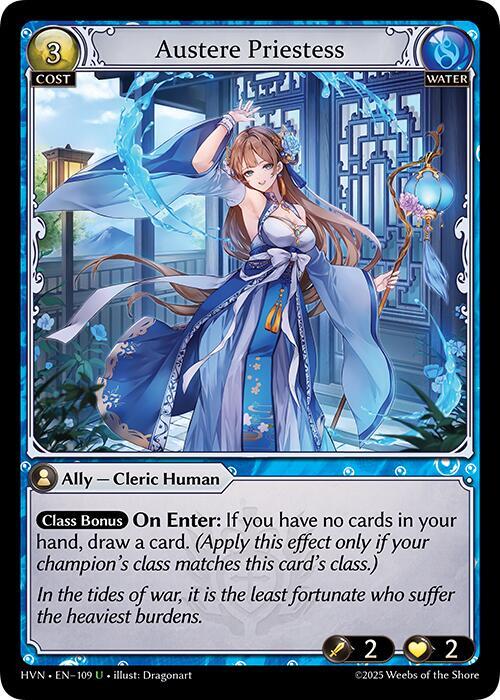 [HVN] Austere Priestess — 109
