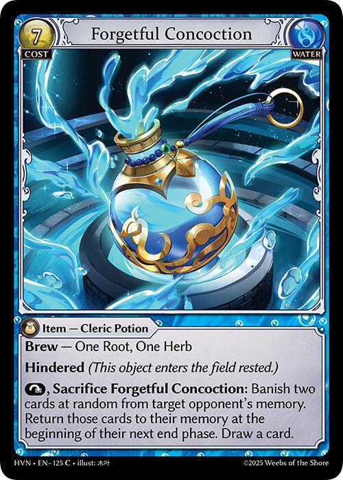 [HVN] Forgetful Concoction — 125
