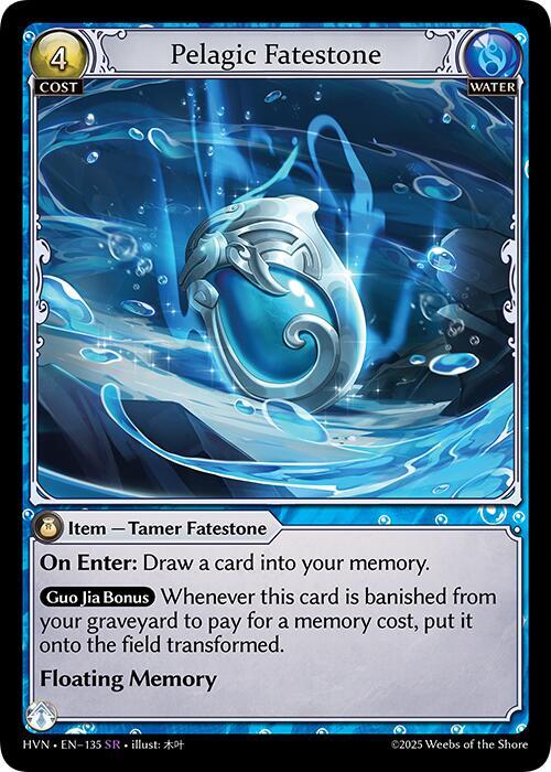 [HVN] Pelagic Fatestone // Slick Torrentrider — 135