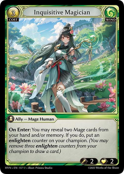 [HVN] Inquisitive Magician — 157