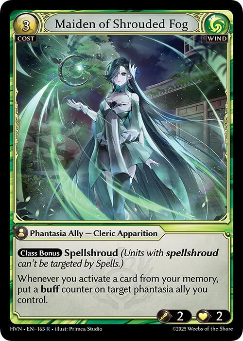 [HVN] Maiden of Shrouded Fog — 163