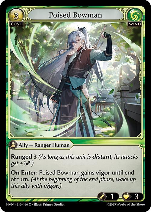 [HVN] Poised Bowman — 166