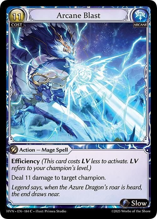 [HVN] Arcane Blast — 184