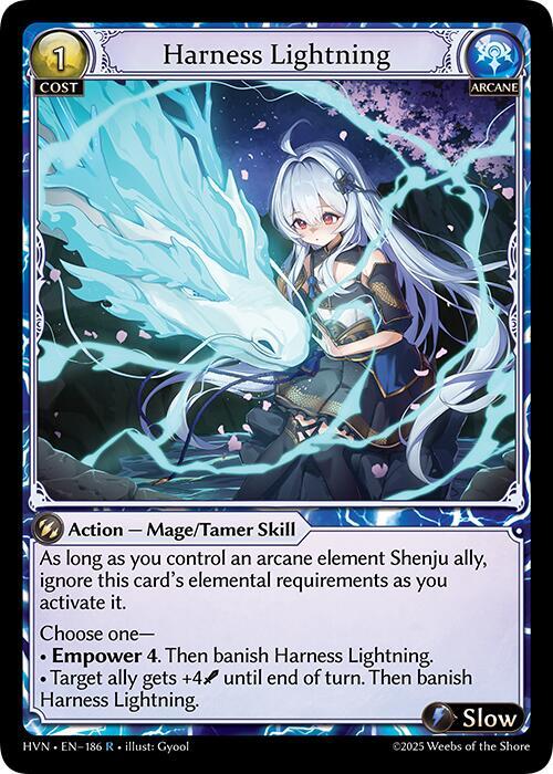 [HVN] Harness Lightning — 186