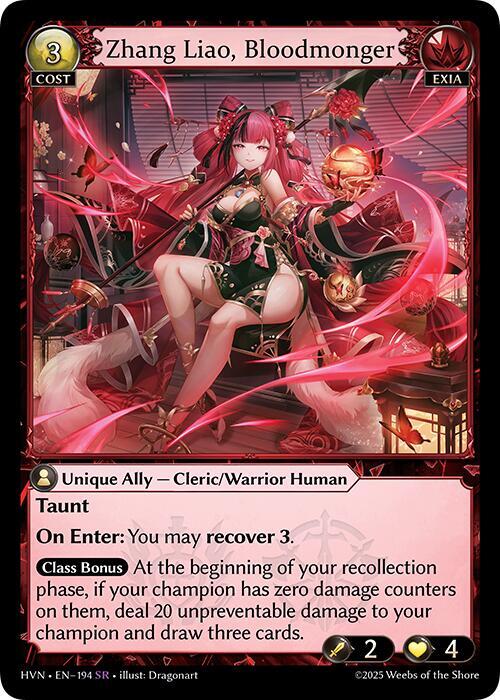 [HVN] Zhang Liao, Bloodmonger — 194