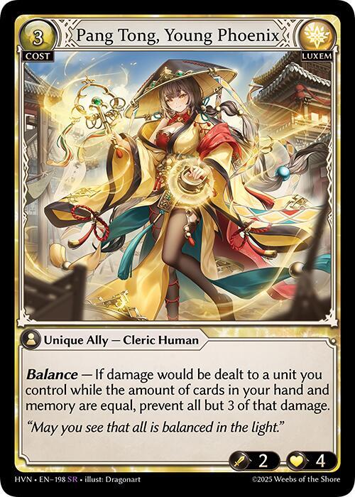 [HVN] Pang Tong, Young Phoenix — 198