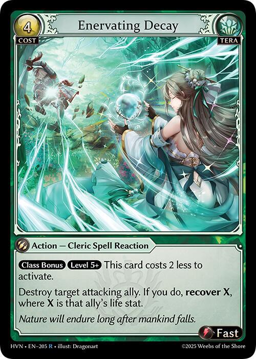 [HVN] Enervating Decay — 205
