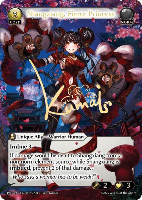 [HVN] Shangxiang, Fierce Princess (CSR) — 062