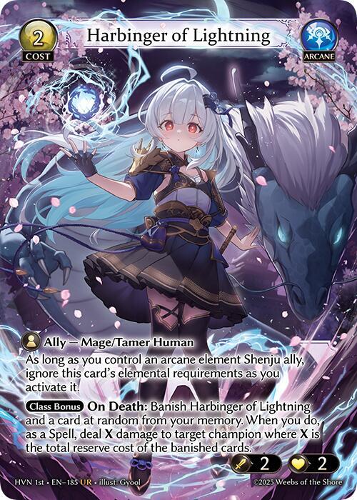 [HVN] Harbinger of Lightning — 185