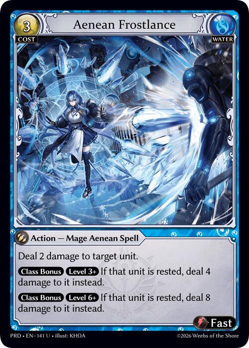 [PRD] Aenean Frostlance — 141