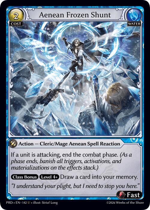 [PRD] Aenean Frozen Shunt — 142