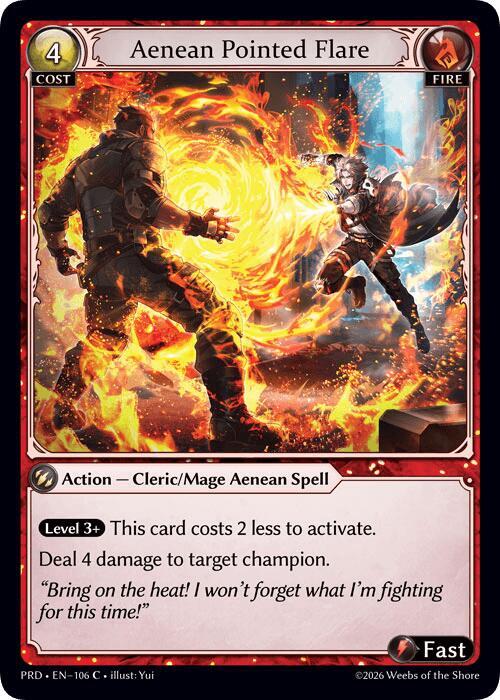 [PRD] Aenean Pointed Flare — 106