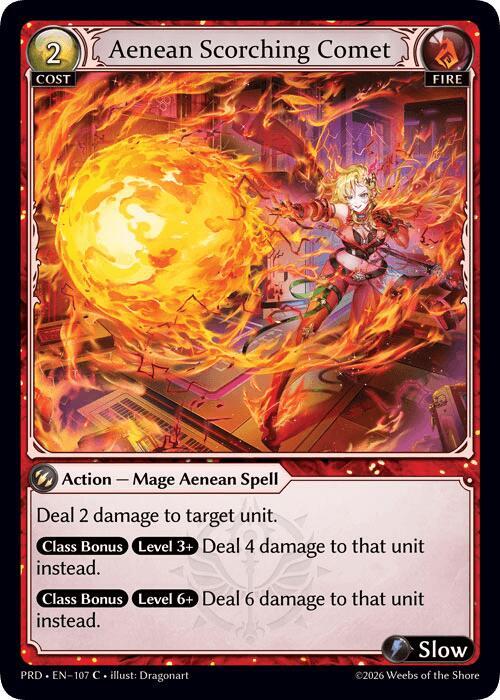 [PRD] Aenean Scorching Comet — 107