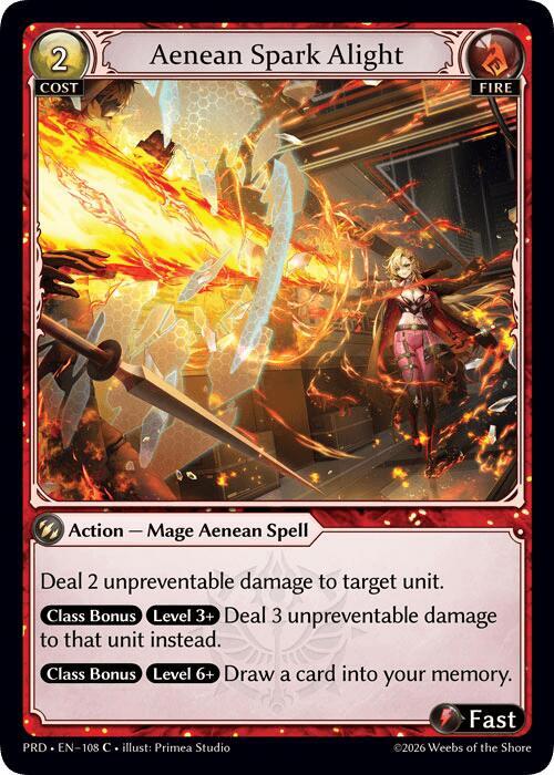 [PRD] Aenean Spark Alight — 108