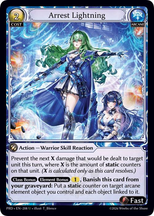 [PRD] Arrest Lightning — 208