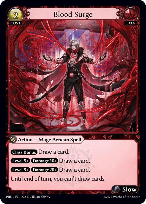 [PRD] Blood Surge — 222