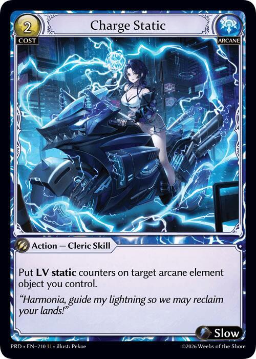 [PRD] Charge Static — 210