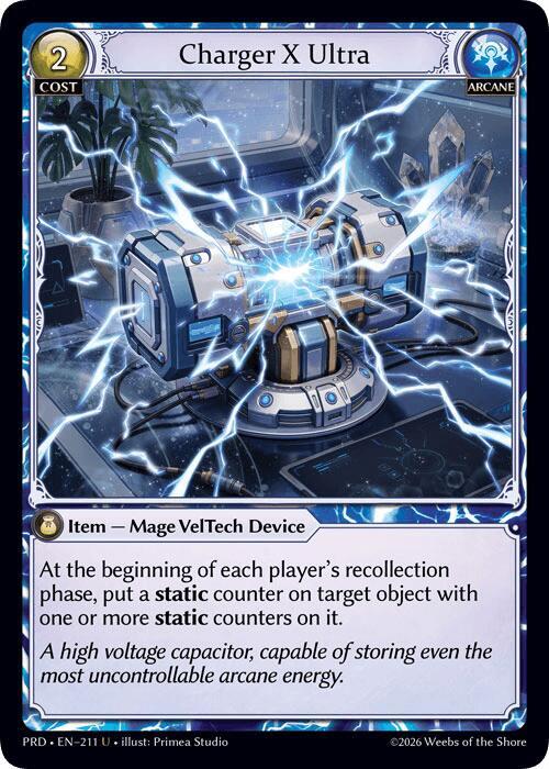 [PRD] Charger X Ultra — 211