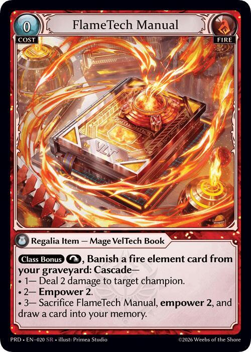 [PRD] FlameTech Manual — 020