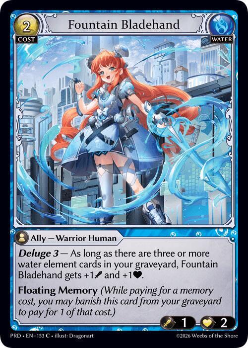 [PRD] Fountain Bladehand — 153