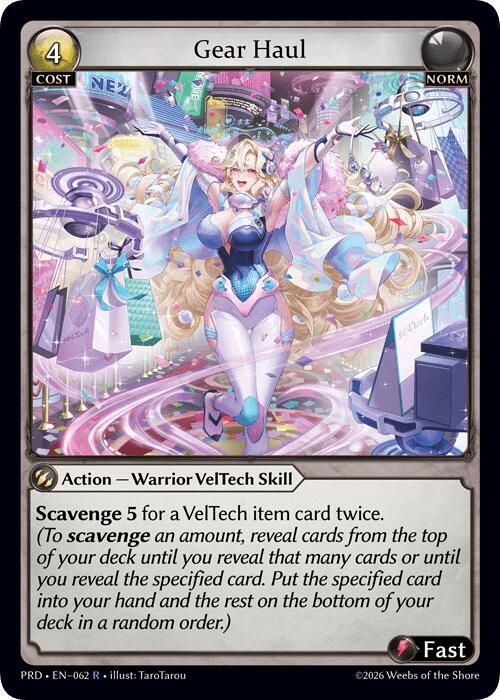 [PRD] Gear Haul — 062