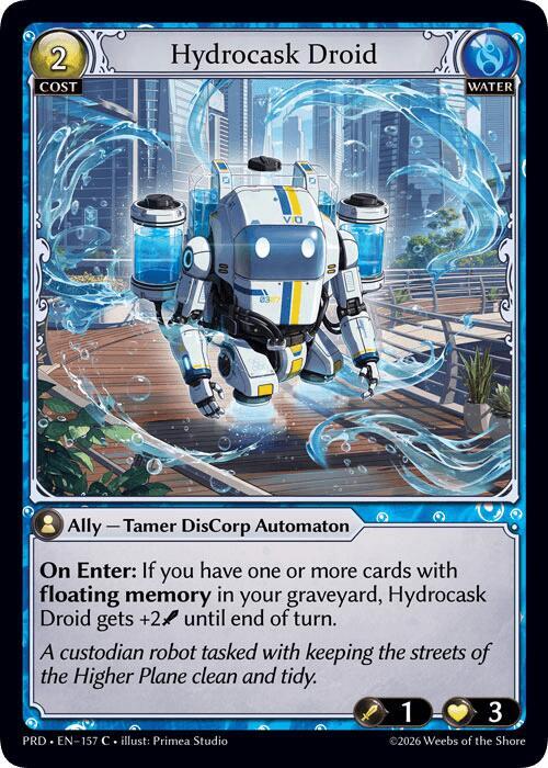 [PRD] Hydrocask Droid — 157