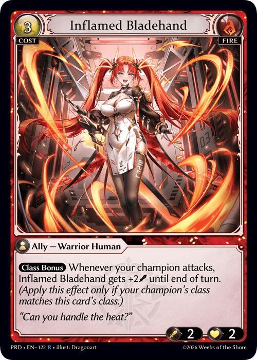 [PRD] Inflamed Bladehand — 122