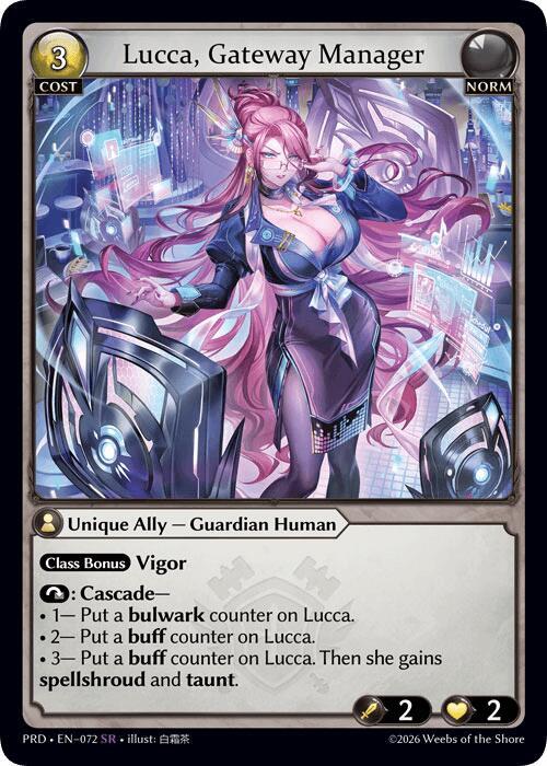 [PRD] Lucca, Gateway Manager — 072