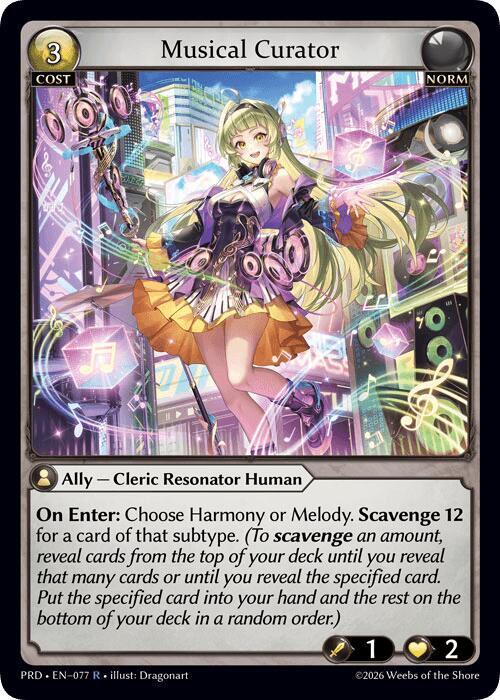 [PRD] Musical Curator — 077