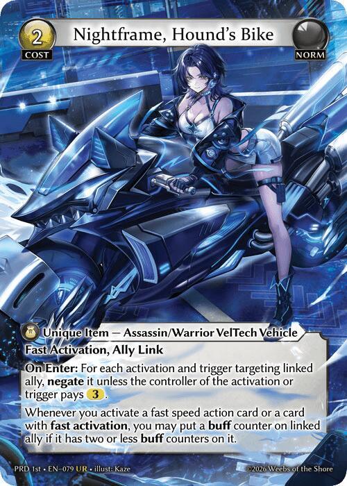[PRD] Nightframe, Hound's Bike (UR) — 079