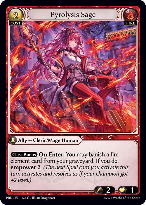 [PRD] Pyrolysis Sage — 128