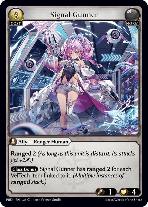 [PRD] Signal Gunner — 085